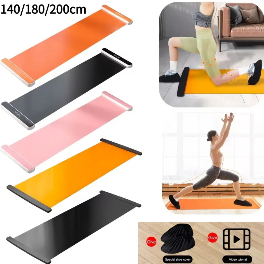 Yoga Training Board for Sliding Leg Exercises