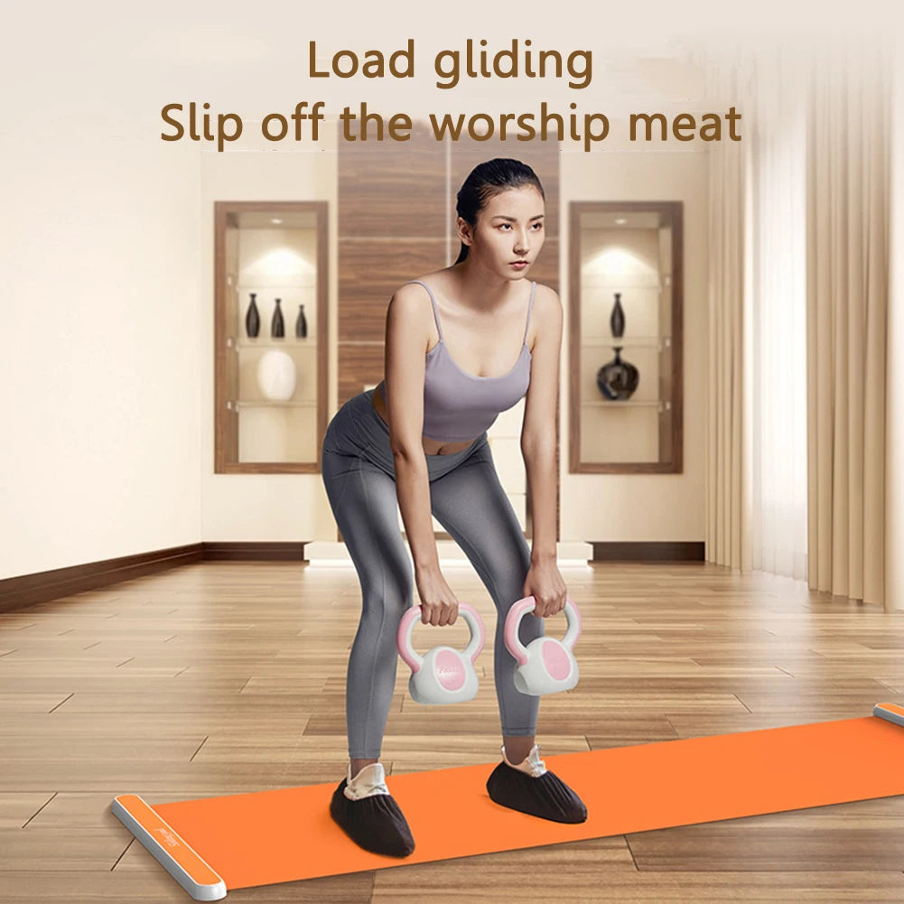 Yoga Training Board for Sliding Leg Exercises