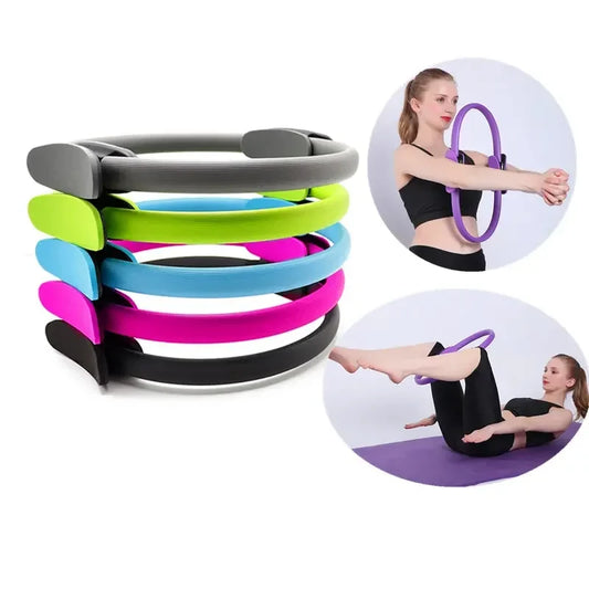 1Pcs Yoga Fitness Ring Circle for Pilates/Yoga Exercises